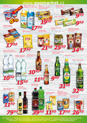 akční leták ESO MARKET 11.3.2020-22.3.2020