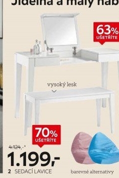 Kosmetický stůl Xora