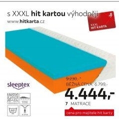Matrace Sleeptex