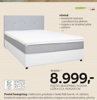 Postel Boxspring Carry Home