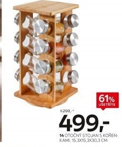Stojánek otočný na kořenky Justinus
