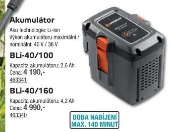 Akumulátor Gardena