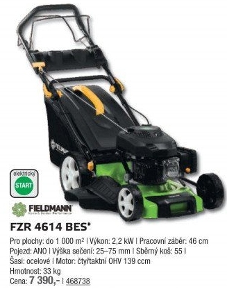 Benzinová sekačka Fieldmann FZR4614BES