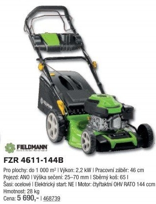 Benzínová sekačka FZR4611-144B Fieldmann