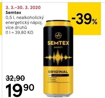 Energetický nápoj Semtex