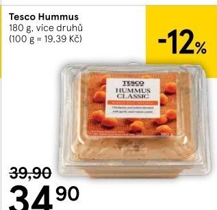 Hummus Tesco