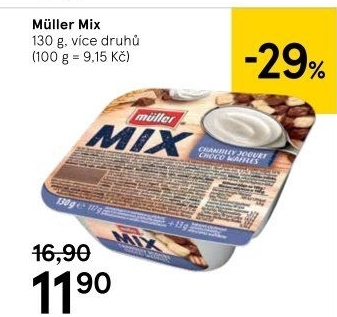 Jogurt Müller Mix