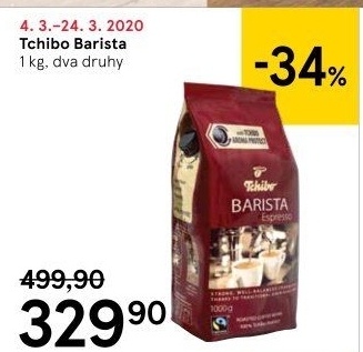 Káva Barista Tchibo