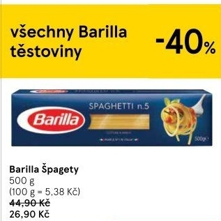 Těstoviny Barilla