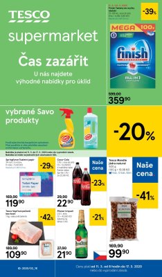 akční leták Tesco 11.3.2020-17.3.2020