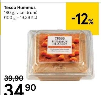 Hummus Tesco