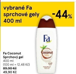 Sprchový gel Fa