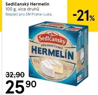 Sýr Hermelín Sedlčanský