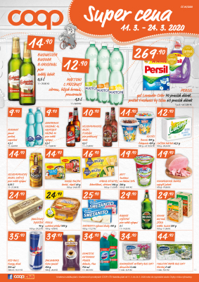 akční leták COOP 11.3.2020-24.3.2020