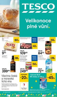 akční leták Tesco 18.3.2020-24.3.2020