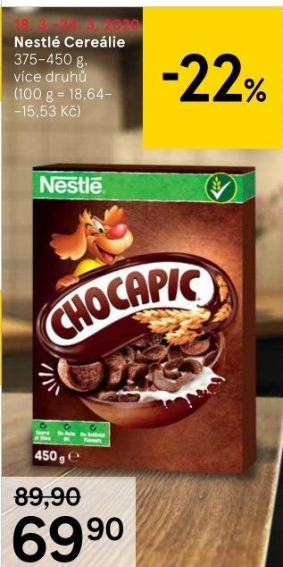 Cereálie Nestlé
