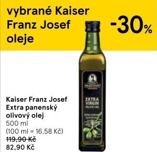 Olivový olej extra panenský Exclusive Kaiser Franz Josef