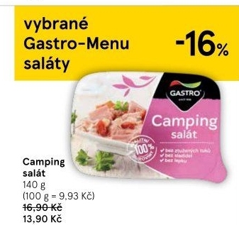 Salát Camping Gastro