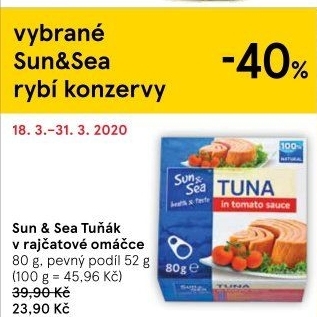 Tuňák v omáčce Sun&amp