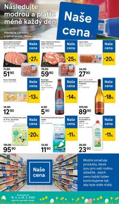 akční leták Tesco 18.3.2020-24.3.2020