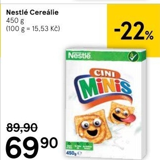 Cereálie Nestlé