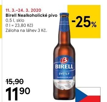 Nealkoholické pivo Birell
