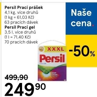 Prací prášek Persil