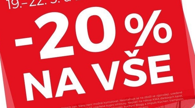 -20% na vše