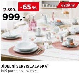 Jídelní servis Alaska