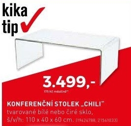 Konferenční stolek Chili