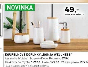 Koupelnové doplňky Bonja wellness