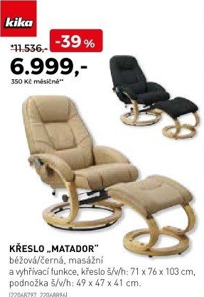 Křeslo Matador