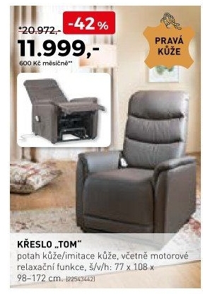 Křeslo Tom