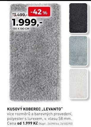Kusový koberec Levanto