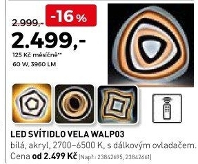 LED svítidlo WALP03
