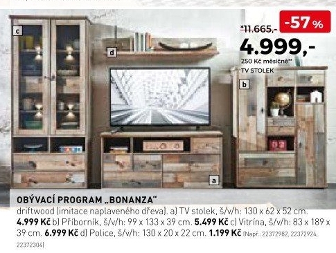 Obývací program Bonanza