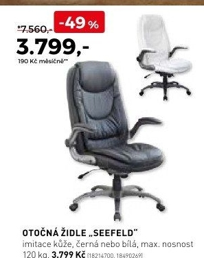 Otočná židle Seefeld