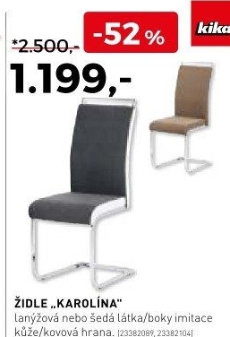 Židle Karolína