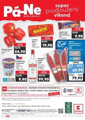 akční leták Kaufland 18.3.2020-24.3.2020