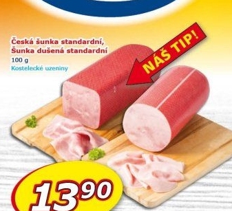 Česká šunka standard Kostelecké uzeniny