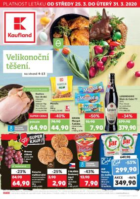 akční leták Kaufland 25.3.2020-31.3.2020
