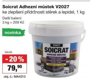Adhézní můstek Soicrat Barvy a laky Hostivař
