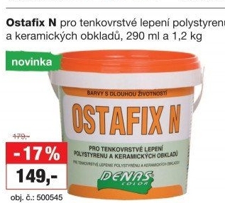 Disperzní lepidlo Ostafix Denas