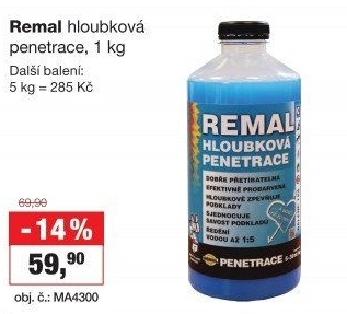 Hloubková penetrace Remal