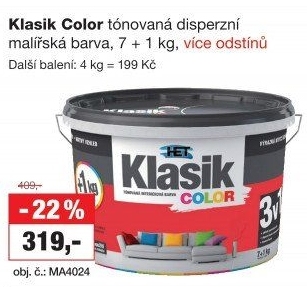 Interiérová barva Het Klasik Color