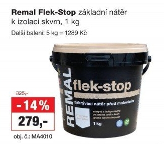 Izolační nátěr Flek - stop Remal