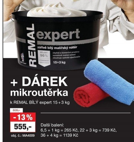 Malířský nátěr Expert Remal