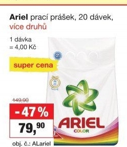 Prací prášek Ariel