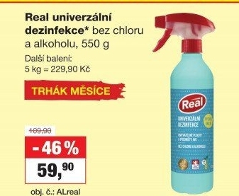 REAL DEZINFEKCE