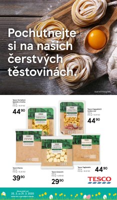akční leták Tesco 25.3.2020-6.4.2020